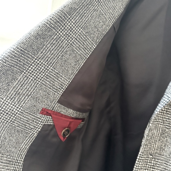 J Crew Grey Vitale Barberis Canonico Wool Women's Ludlow Blazer. NWOT - Picture 5 of 8